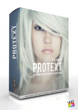 Final Cut Pro X Plugin ProText Volume 1 from Pixel Film Studios