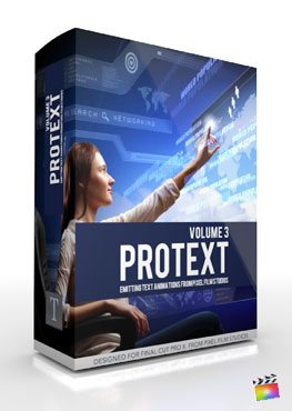 Final Cut Pro X Plugin ProText Volume 3 from Pixel Film Studios