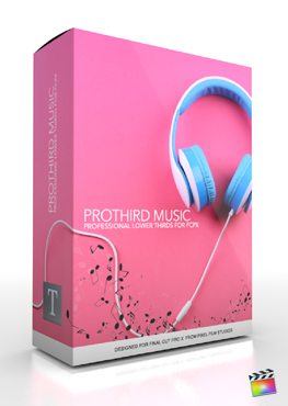Final Cut Pro X Plugin ProThird Music from Pixel Film Studios