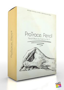Final Cut Pro X Plugin ProTrace Pencil from Pixel Film Studios