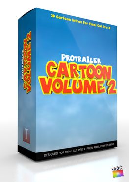 Final Cut Pro X Plugin ProTrailer Cartoon Volume 2 from Pixel Film Studios