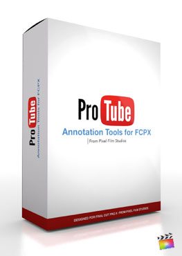 Final Cut Pro X Plugin ProTube Annotate from Pixel Film Studios