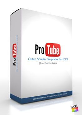 Final Cut Pro X Plugin ProTube Outro from Pixel Film Studios