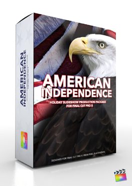 Final Cut Pro X Plugin Production Package American Independence from Pixel Film Studios