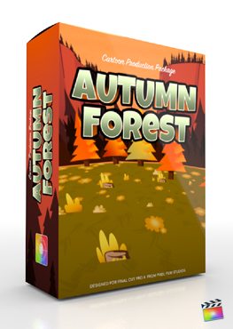 Final Cut Pro X Plugin Production Package Autumn Forest from Pixel Film Studios