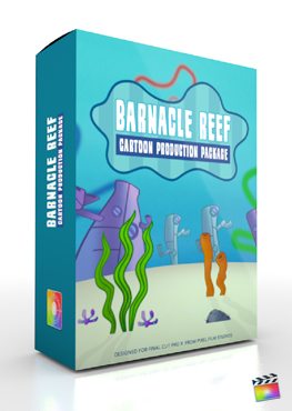 Final Cut Pro X Plugin Production Package Barnacle Reef from Pixel Film Studios