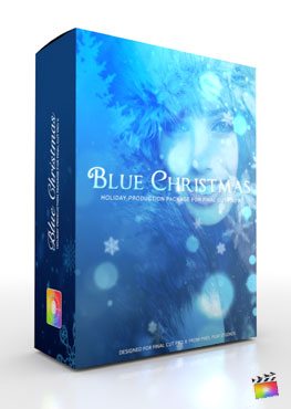 Final Cut Pro X Plugin Production Package Theme Blue Christmas from Pixel Film Studios