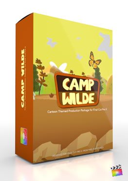 Final Cut Pro X Plugin Production Package Theme Camp Wilde from Pixel Film Studios