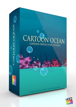 Final Cut Pro X Plugin Production Package Cartoon Ocean from Pixel Film Studios