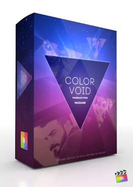 Final Cut Pro X Plugin Production Package Theme Color Void from Pixel Film Studios