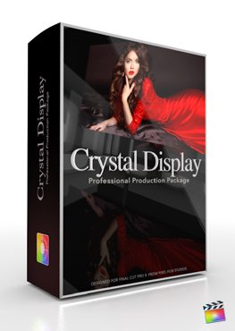 Final Cut Pro X Plugin Production Package Crystal Display from Pixel Film Studios