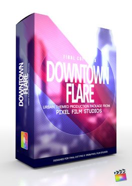Final Cut Pro X Plugin Production Package Theme Downtown Flare from Pixel Film Studios