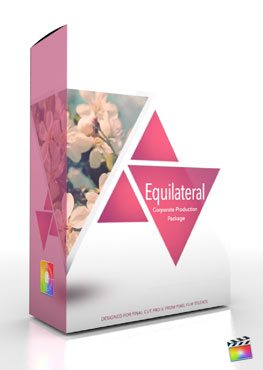 Final Cut Pro X Plugin Production Package Theme Equilateral from Pixel Film Studios