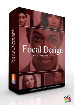 Final Cut Pro X Plugin Production Package Theme Focal Design from Pixel Film Studios