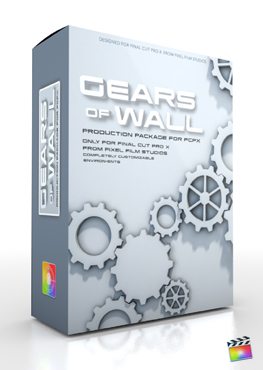 Final Cut Pro X Plugin Production Package Gears of Wall from Pixel Film Studios