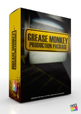 Final Cut Pro X Plugin Production Package Grease Monkey from Pixel Film Studios