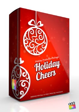 Final Cut Pro X Plugin Production Package Holiday Cheers from Pixel Film Studios