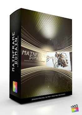 Final Cut Pro X Plugin Production Package Mainframe Domain from Pixel Film Studios