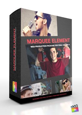 Final Cut Pro X Plugin Production Package Theme Marquee Element from Pixel Film Studios