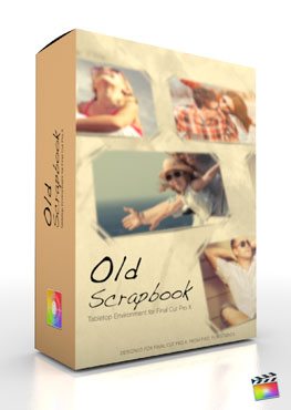 Final Cut Pro X Plugin Production Package Theme Old Scrapbook from Pixel Film Studios