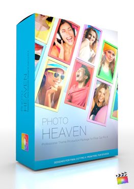Final Cut Pro X Plugin Production Package Theme Photo Heaven from Pixel Film Studios