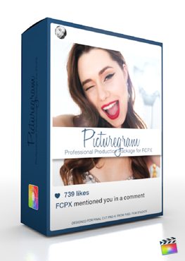 Final Cut Pro X Plugin Production Package Picturegram from Pixel Film Studios