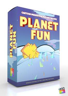 Final Cut Pro X Plugin Production Package Planet Fun from Pixel Film Studios