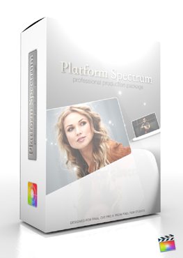 Final Cut Pro X Plugin Production Package Platform Spectrum from Pixel Film Studios