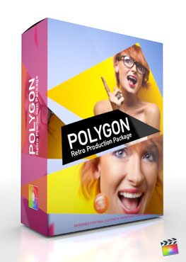 Final Cut Pro X Plugin Production Package Theme Polygon from Pixel Film Studios