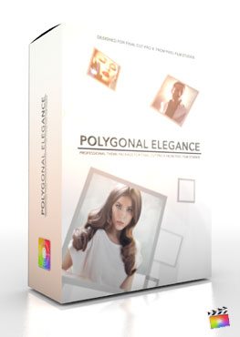 Final Cut Pro X Plugin Production Package Theme Polygonal Elegance from Pixel Film Studios