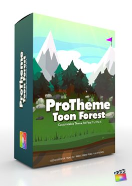 Final Cut Pro X Plugin Production Package ProTheme Toon Forest from Pixel Film Studios