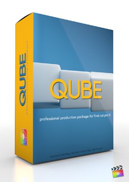 Final Cut Pro X Plugin Production Package Qube from Pixel Film Studios
