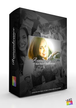 Final Cut Pro X Plugin Production Package Theme Remembrance from Pixel Film Studios