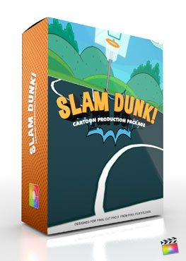 Final Cut Pro X Plugin Production Package Theme Slam Dunk from Pixel Film Studios