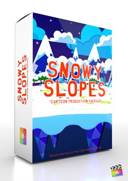 Final Cut Pro X Plugin Production Package Snowy Slopes from Pixel Film Studios