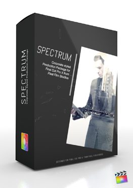 Final Cut Pro X Plugin Production Package Spectrum from Pixel Film Studios