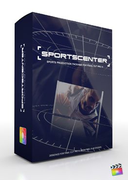 Final Cut Pro X Plugin Production Package Theme Sportscenter from Pixel Film Studios