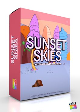 Final Cut Pro X Plugin Production Package Sunset Skies from Pixel Film Studios