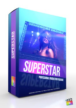 Final Cut Pro X Plugin Production Package Superstar from Pixel Film Studios