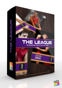 Final Cut Pro X Plugin Production Package The League from Pixel Film Studios