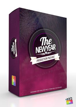 Final Cut Pro X Plugin Production Package Theme The New Year from Pixel Film Studios
