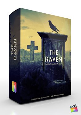 Final Cut Pro X Plugin Production Package Theme The Raven from Pixel Film Studios