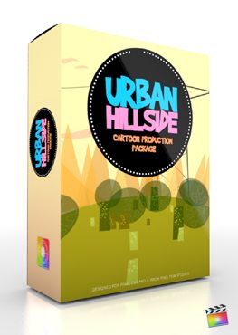 Final Cut Pro X Plugin Production Package Urban Hillside from Pixel Film Studios