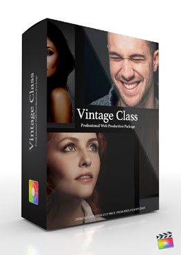 Final Cut Pro X Plugin Production Package Theme Vintage Class from Pixel Film Studios