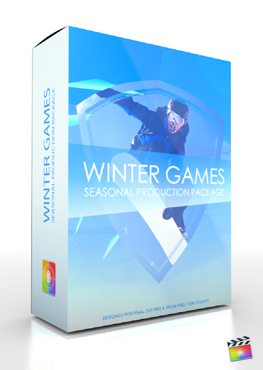 Final Cut Pro X Plugin Production Package Winter Games from Pixel Film Studios