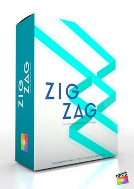 Final Cut Pro X Plugin Production Package Theme Zig Zag from Pixel Film Studios