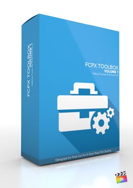 Final Cut Pro X Plugin FCPX Toolbox Volume 1 FROM Pixel Film Studios