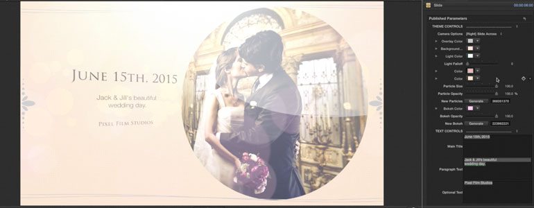 Professional - Wedding Themes for Final Cut Pro X