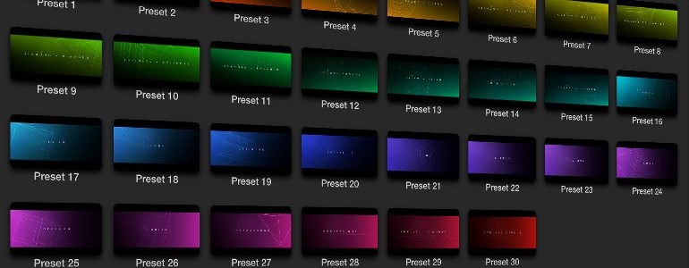 Professional - Background Generators for Final Cut Pro X