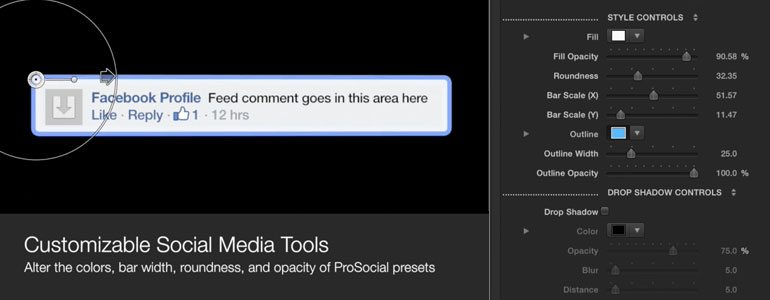 Professional - Social Tools for Final Cut Pro X